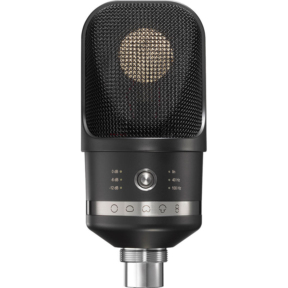Neumann TLM 107 Multipattern Large Diaphragm Microphone - Black