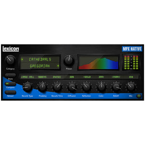Lexicon Pro MPX Native Reverb Plugin (AAX/VST/AU/RTAS)