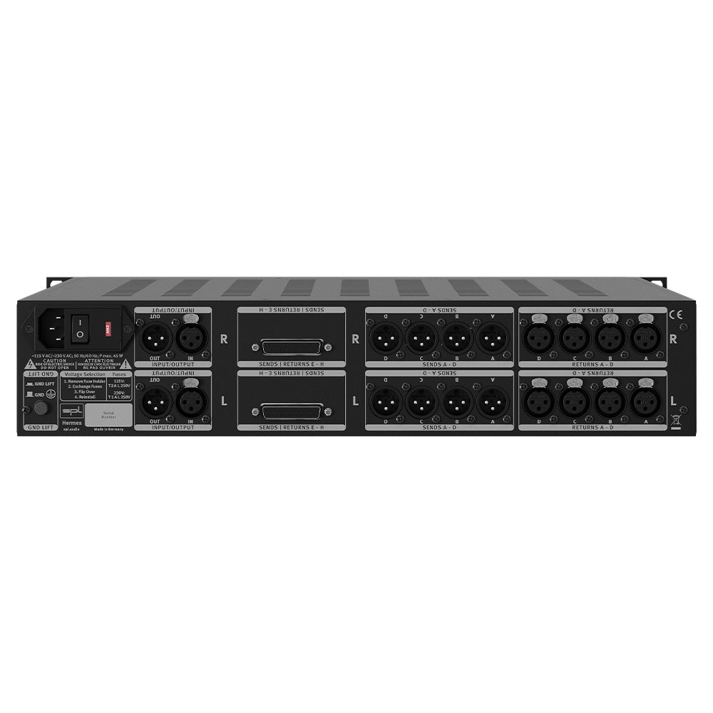 SPL Hermes - Mastering Router with Dual Parallel Mix (All Black)