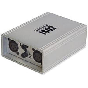 Whirlwind ISO-2 Dual Line Level Isolator and Balancer with Ground Lift Switches and Phase Switch