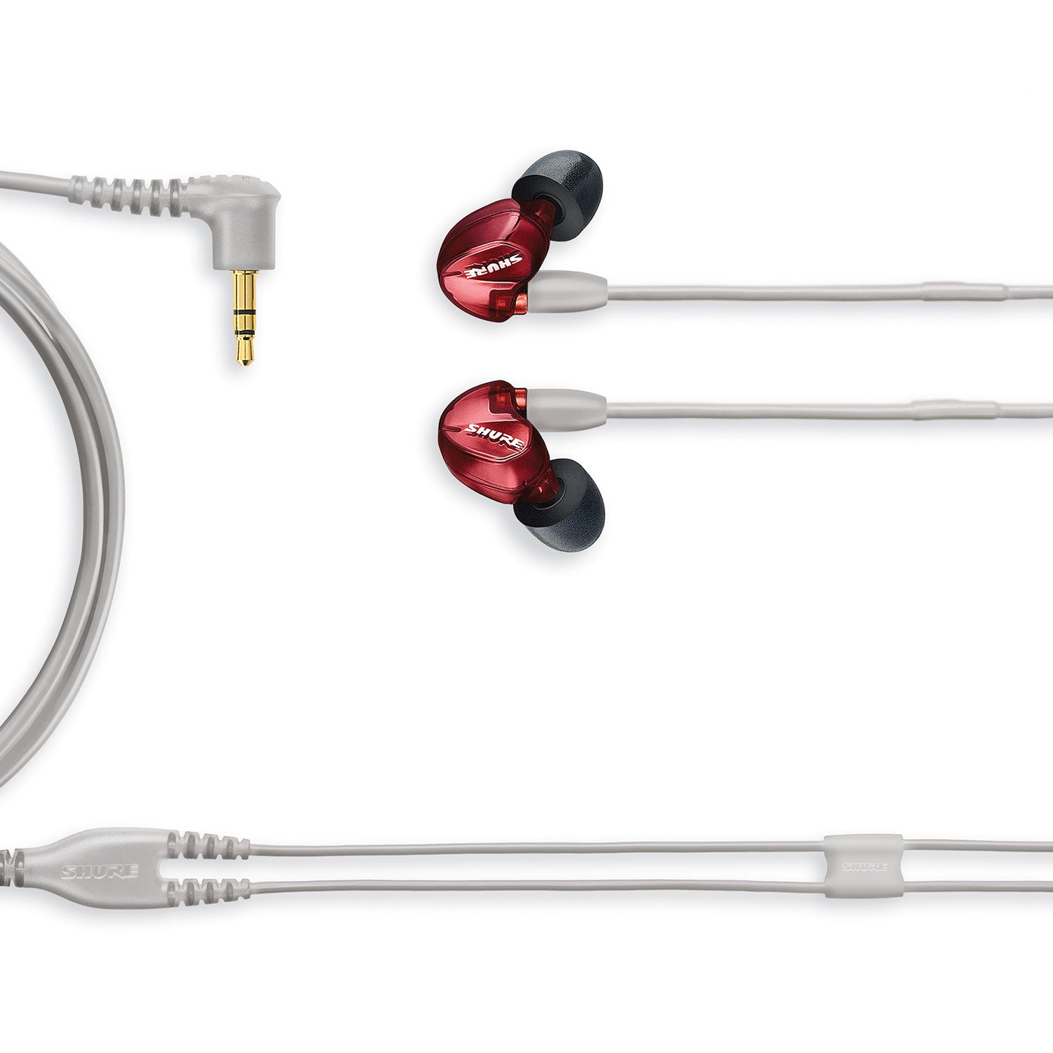 Shure SE535LTD Special Edition Sound Isolating Earphones (Red with Standard Cable)