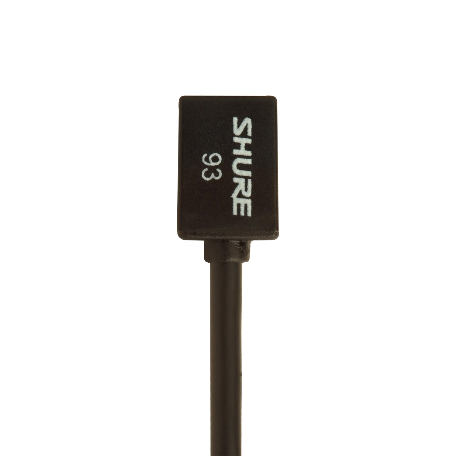Shure WL93-6 Subminiature Lavalier Microphone (Black, 6 Foot Cable) - TA4F