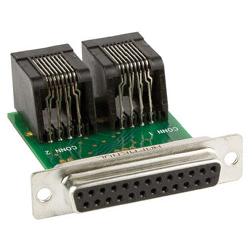 Lectrosonics DB2CAT5 - Dual Cat5 to DB25 Adapter for RCWPB8 and DM Series