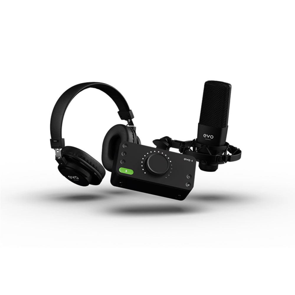 Audient EVO Start Recording Bundle - Recording and Podcasting Bundle