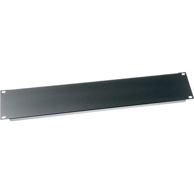 Middle Atlantic PBL-2 Two-Space Flanged Aluminum Blank Panel - Black