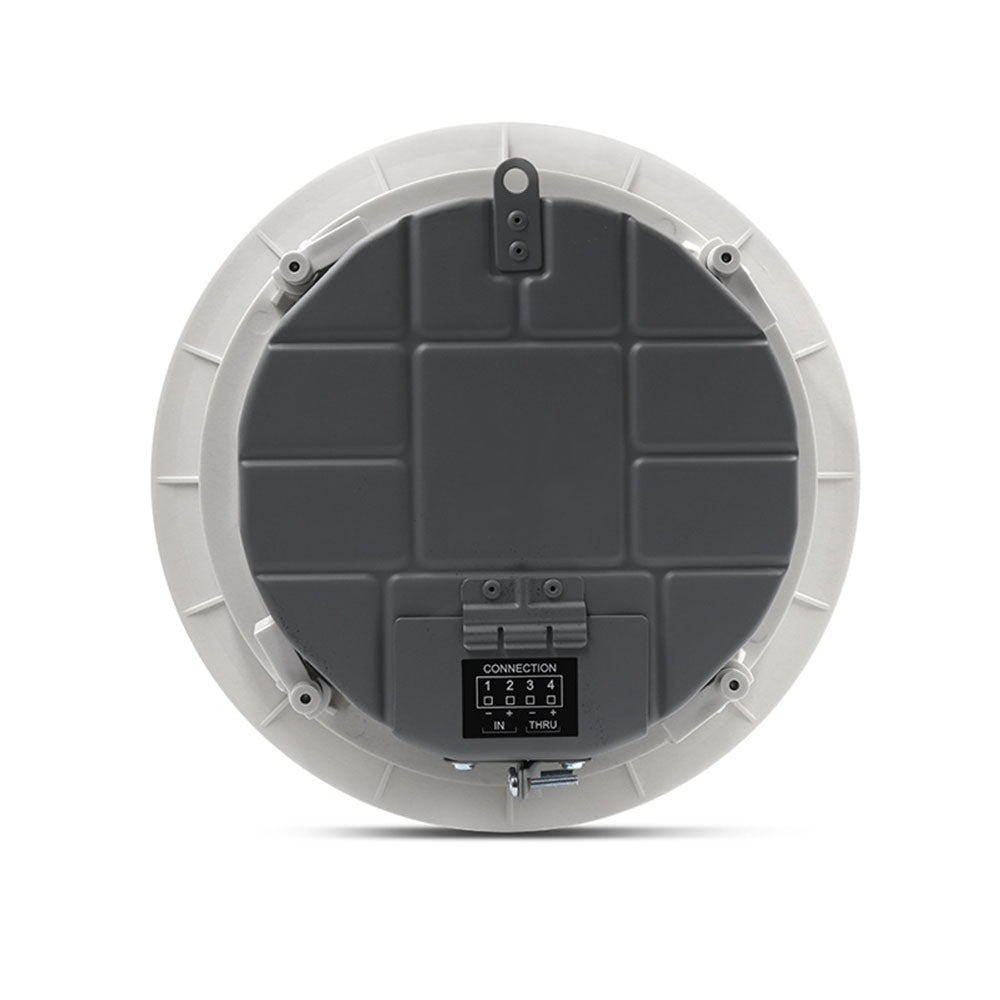 QSC AC-C2T-LP AcousticCoverage Series Full-Range Low-Profile Ceiling Loudspeaker (White)