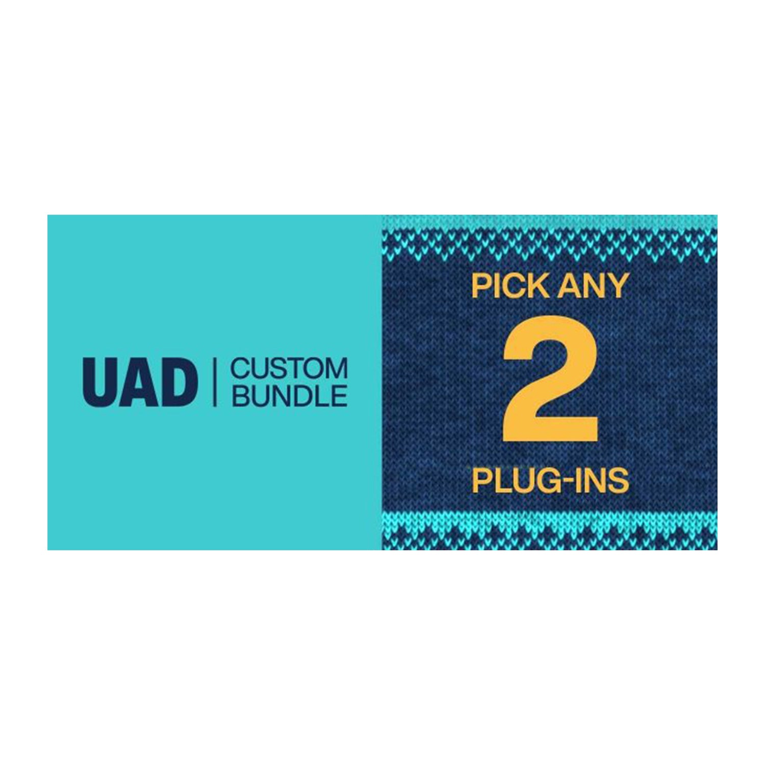 Universal Audio Custom 2 Bundle - Your Pick of 2 UAD Plugins