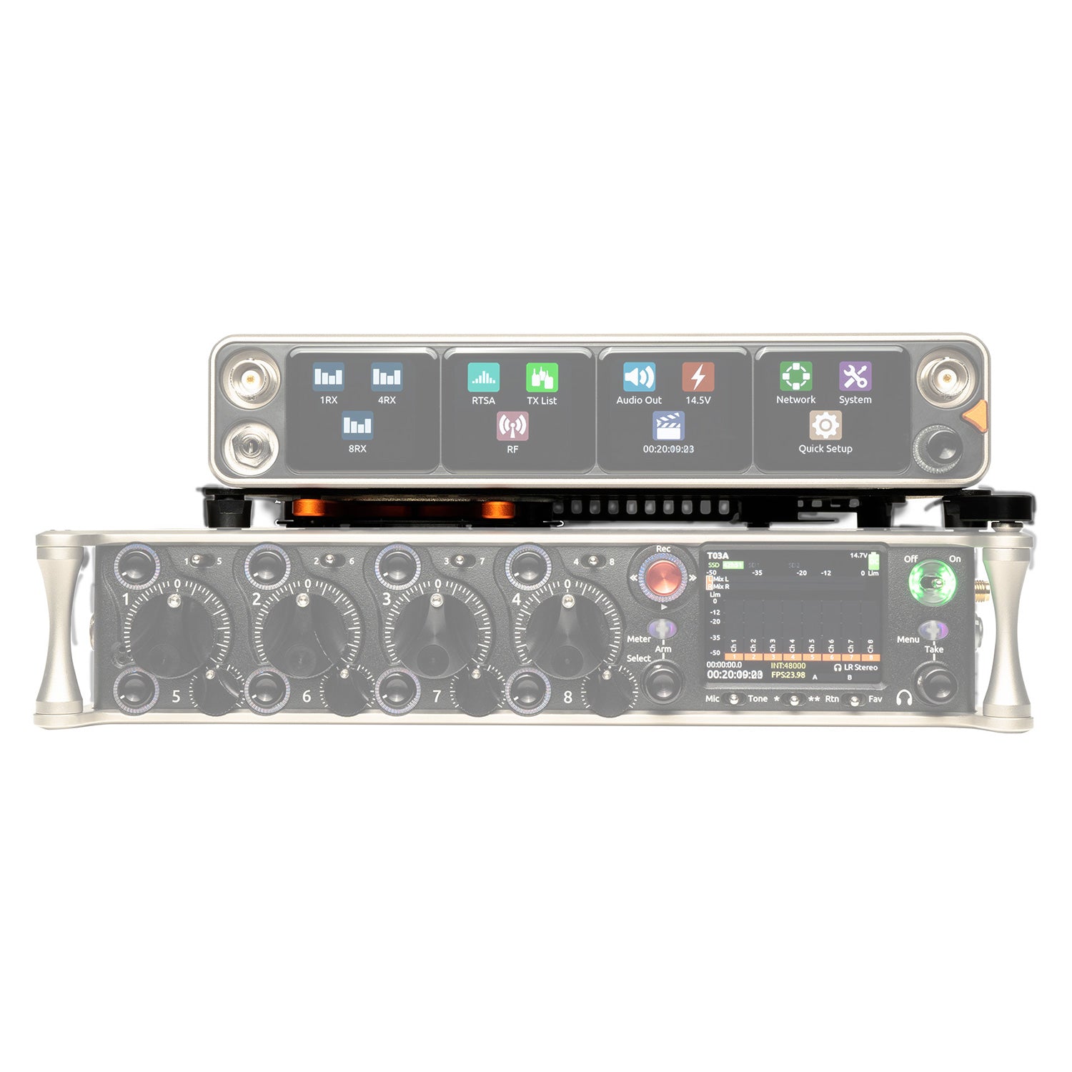 Sound Devices A20-Quick-Dock - 8-Series Mount for A20-Nexus