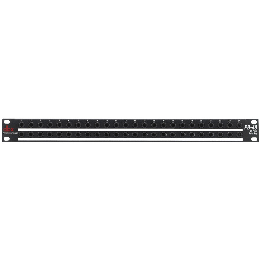DBX PB-48 Balanced 48 Point Patch Bay (1/4" TRS)