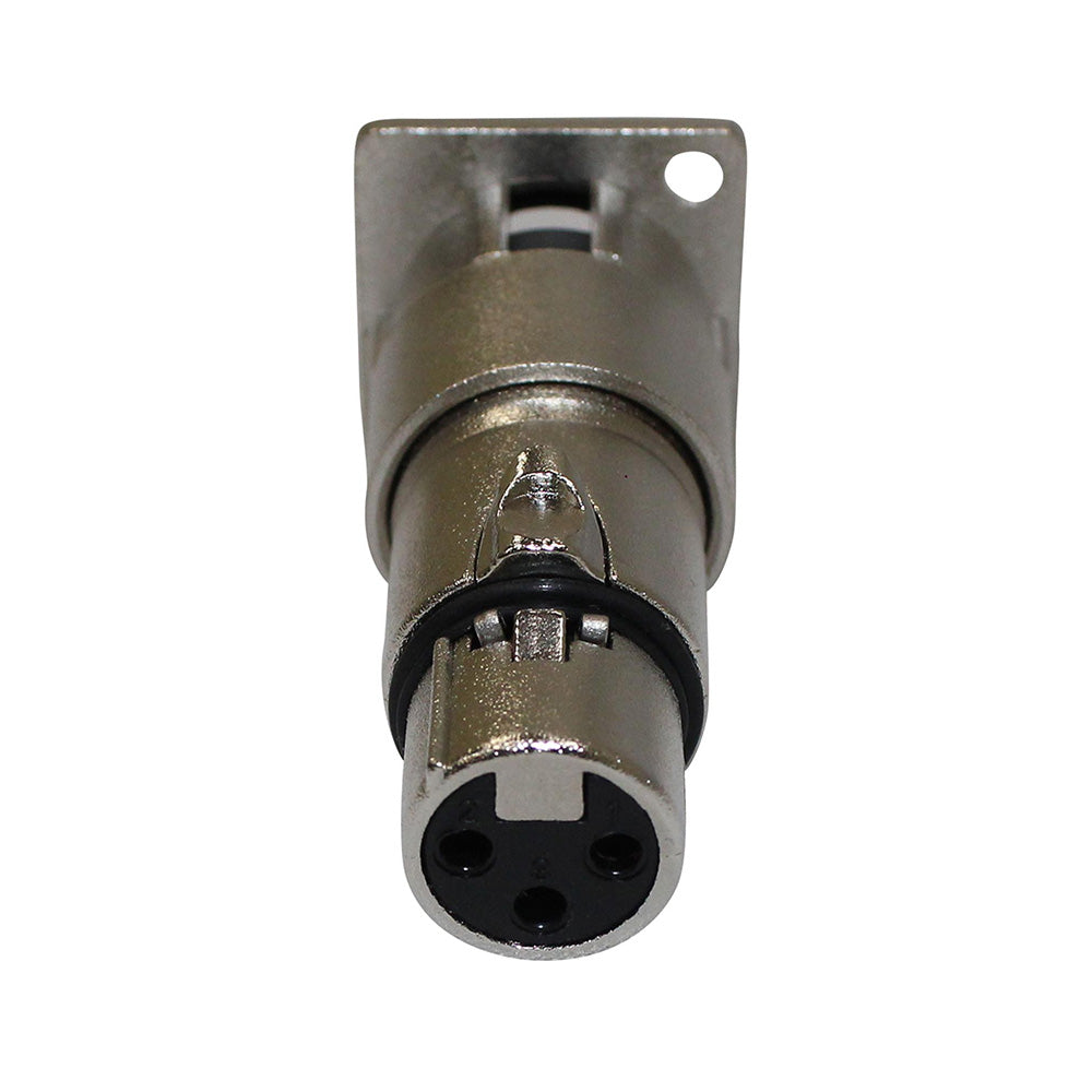 ProX XC-3MDF XLR Male To Female Adapter For Panel Mount