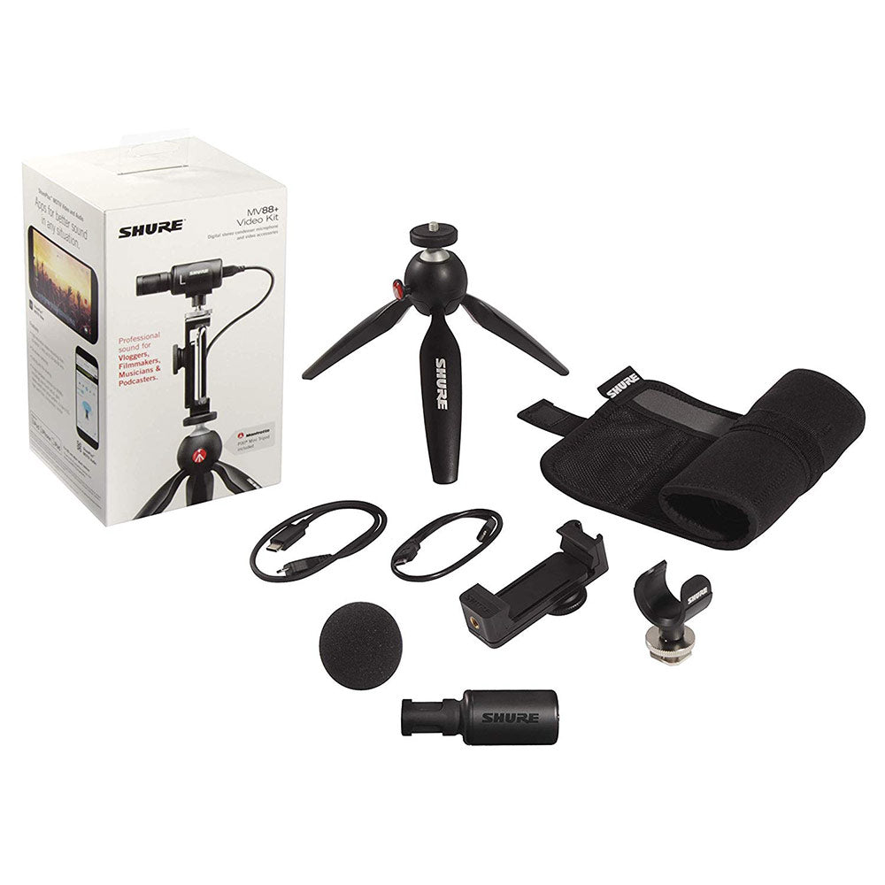 Shure MV88+SE215-CL Portable Videography Kit
