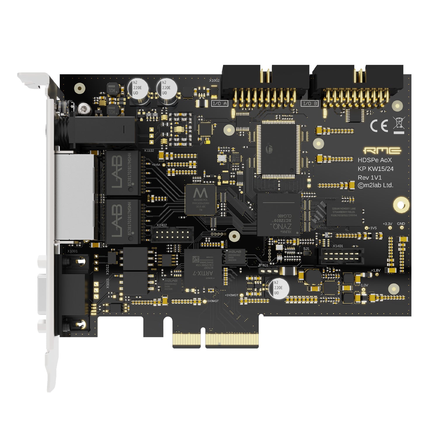 RME HDSPe AoX-M - 512-Channel PCI Express Card with Milan and Optional MADI