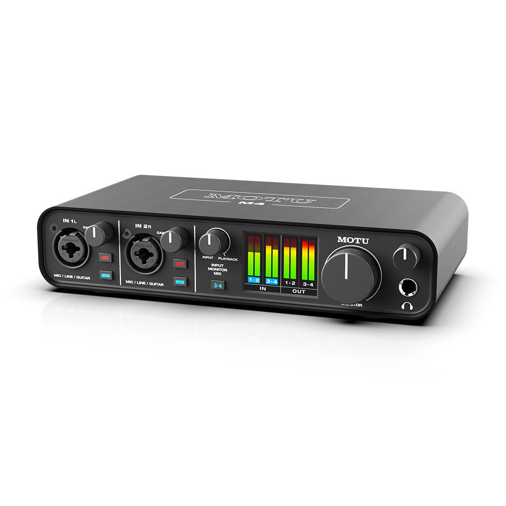 MOTU M4 - Desktop 4x4 USB Audio Interface