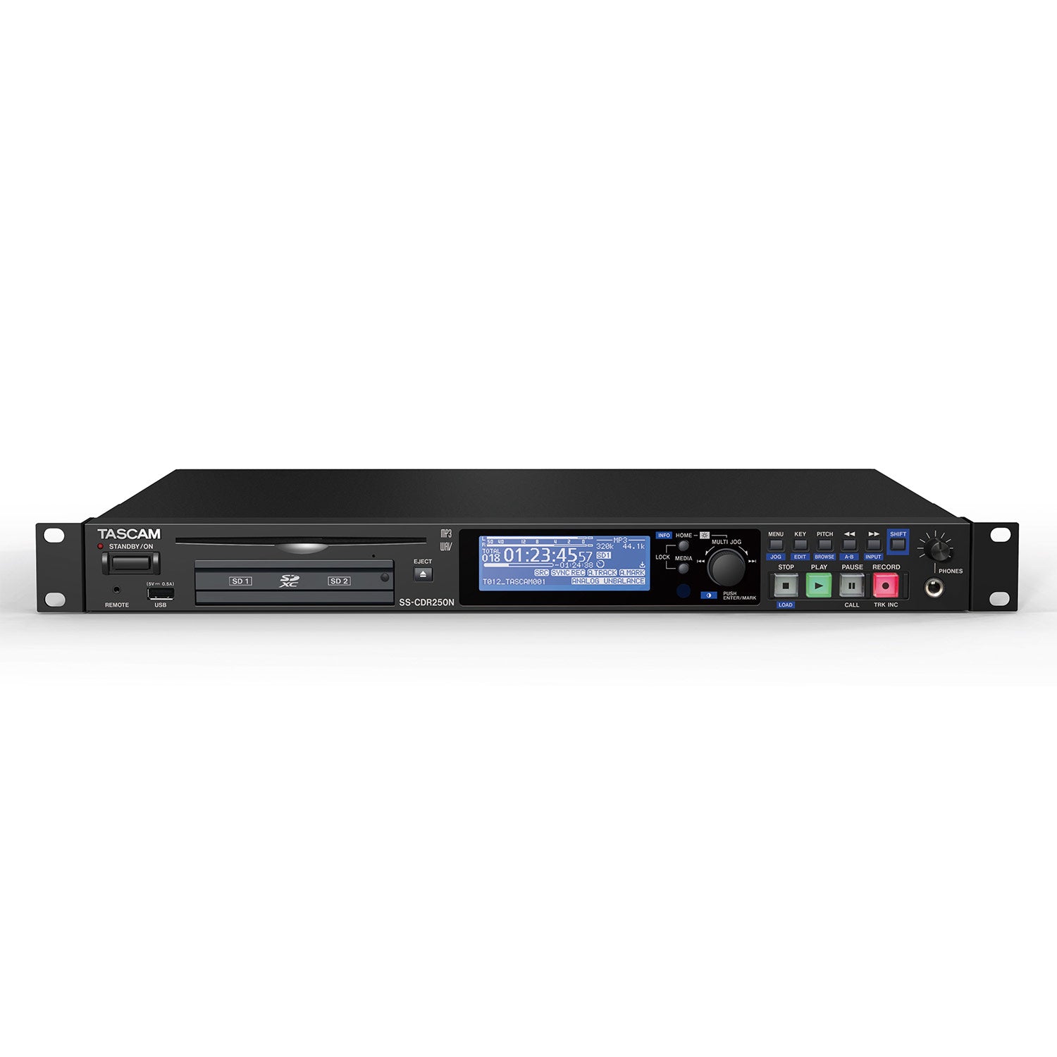 Tascam SS-CDR250N Solid State/CD Recorder with Networking