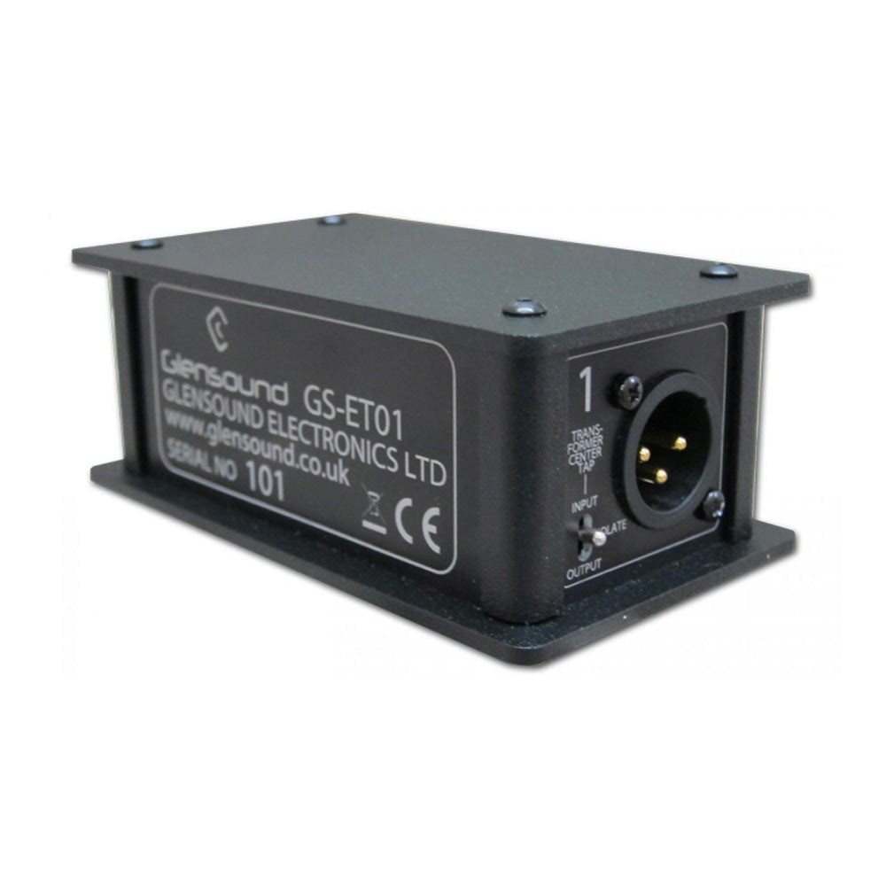 Glensound GS-ET01 - Single Channel Audio Transformer Isolation