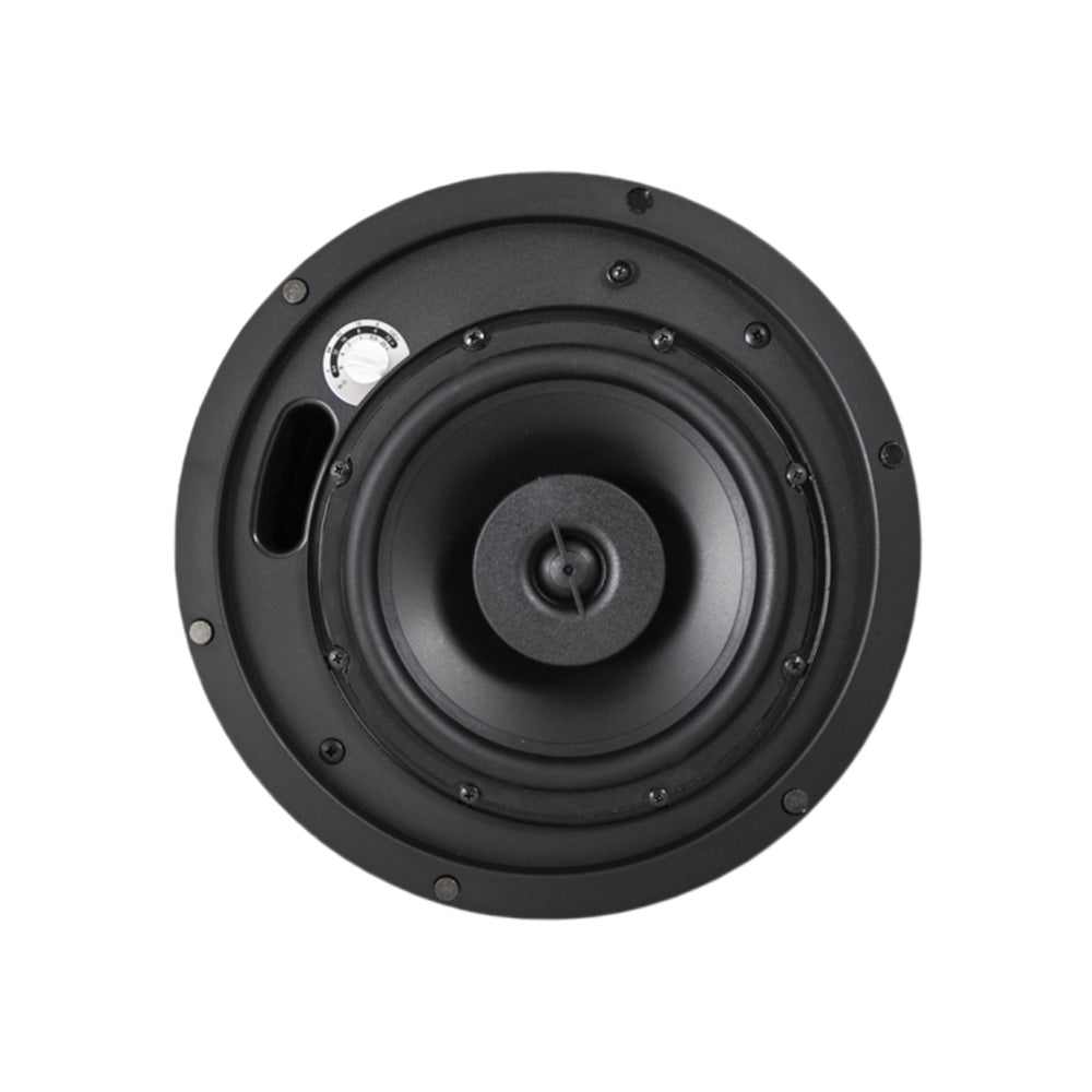 Soundtube IPD-CM82-BGM-II-WH - Coaxial 8-Inch Dante-Enabled In-Ceiing Loudspeaker (White)