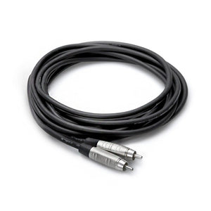 Hosa HRR-003 Pro Unbalanced Interconnect, REAN RCA to RCA, 3 feet