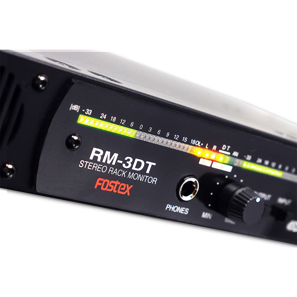 Fostex RM-3DT - Active Rack Mount Monitor Speaker with Dante Inputs
