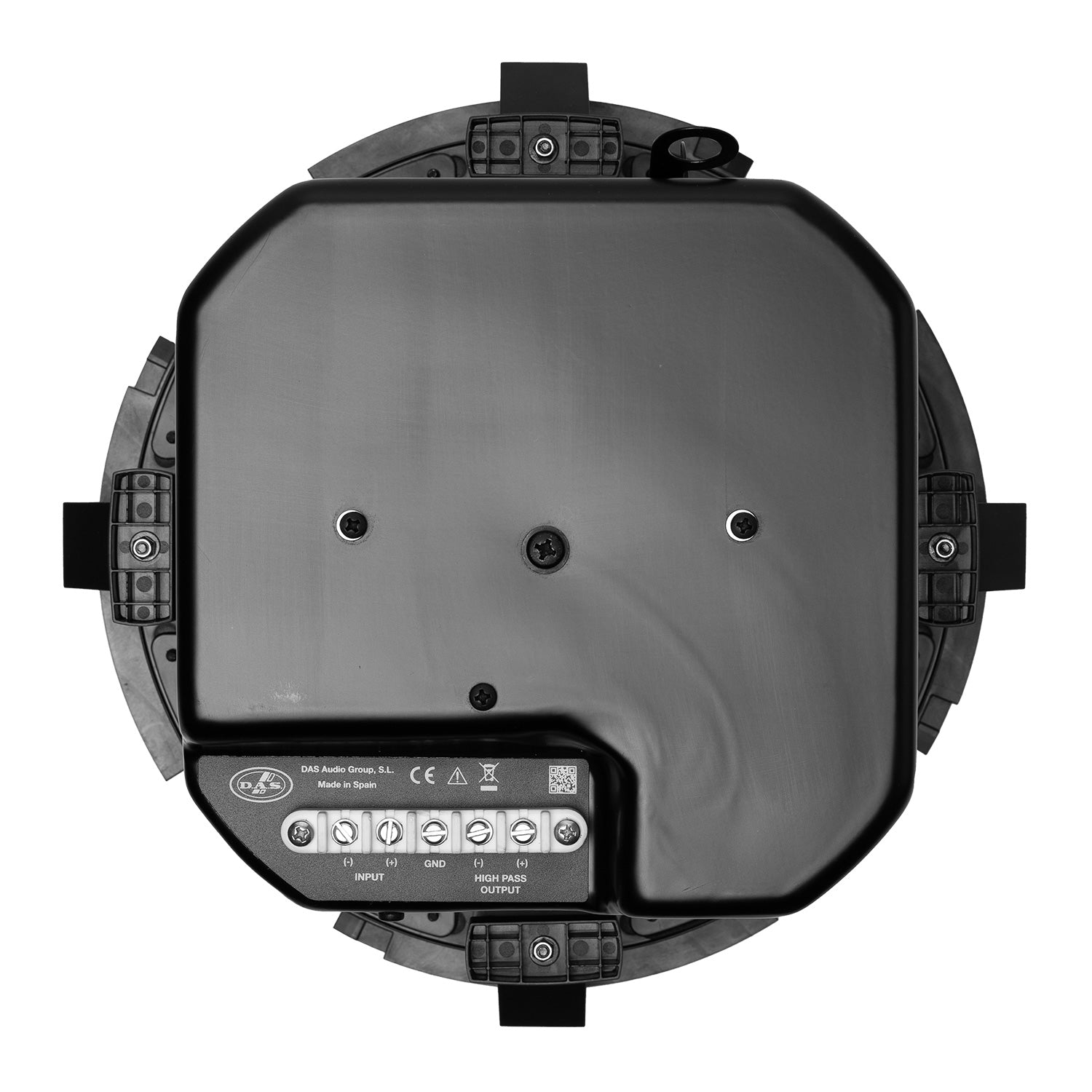 DAS DECO-80-TS - Two-Way 8-Inch Ceiling Subwoofer (White)