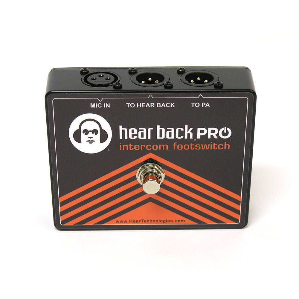 Hear Technologies PRO Intercom Footswitch for Hear Back Pro Systems