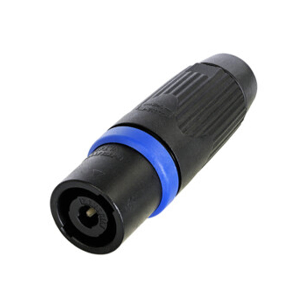 Neutrik NLT4MXX-BAG - SpeakON 4-Pole Male Cable Connector (Black Metal Housing)