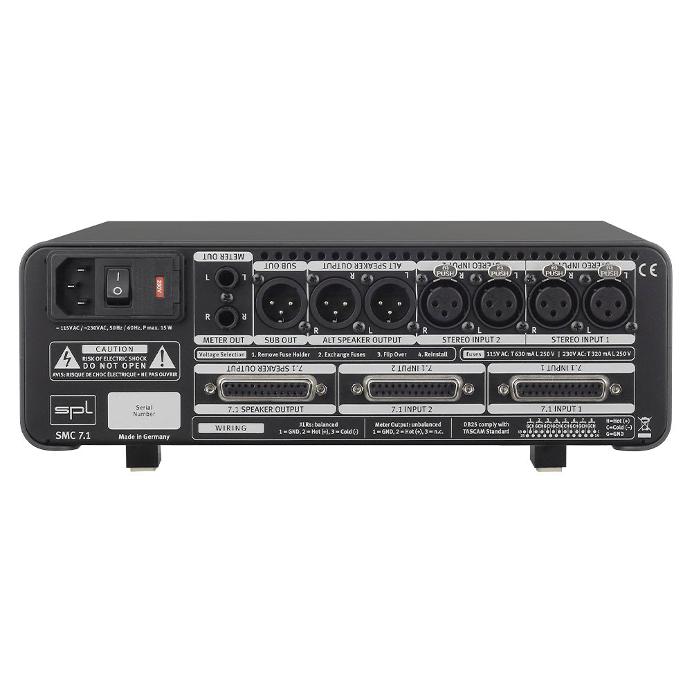 SPL SMC 7.1 - Surround Monitor Controller (Black)