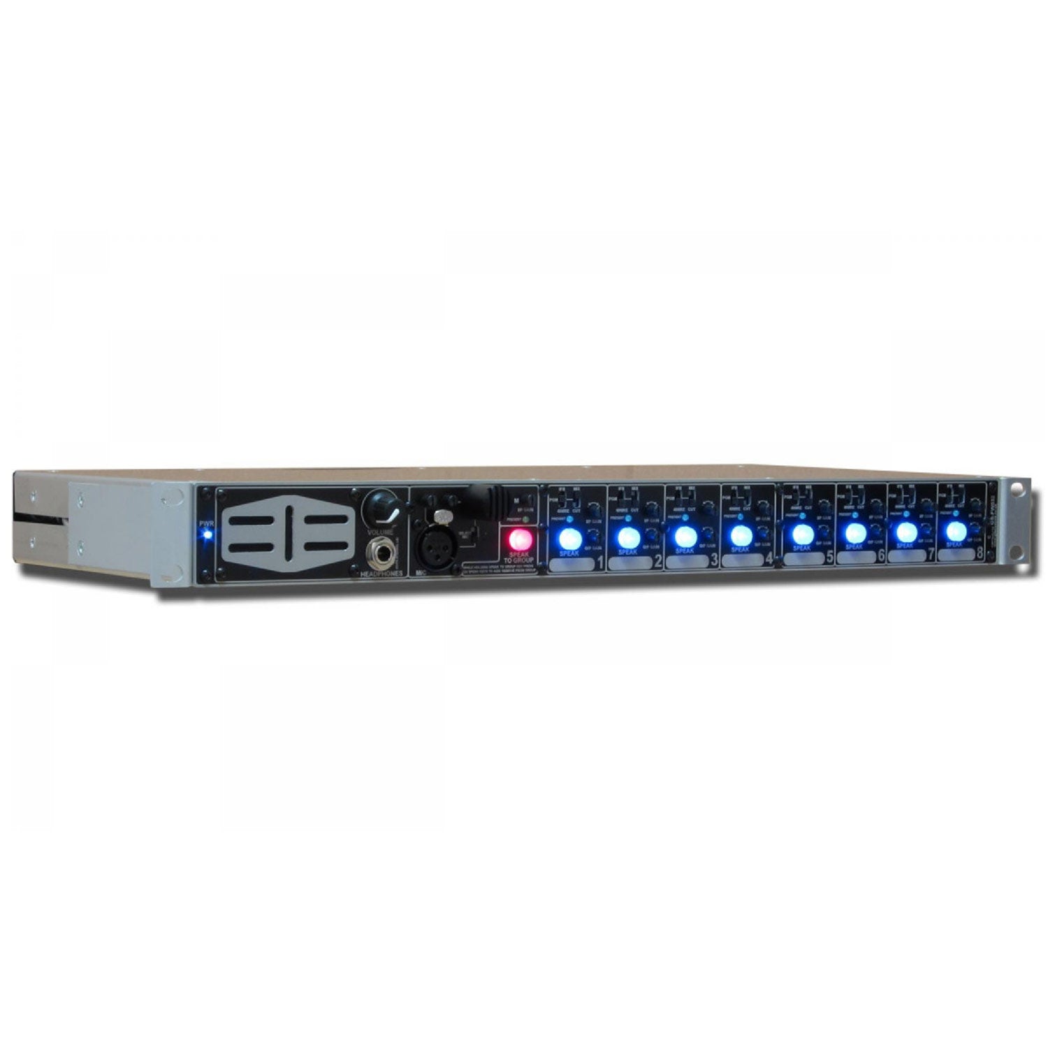 Glensound GS-FW032 - Eight Channel 4 Wire Subrack