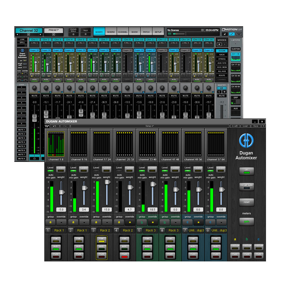 DiGiCo SGDUGANSD7 - Waves Dan Dugan Automixer and Speech Bundle for SD7 Systems