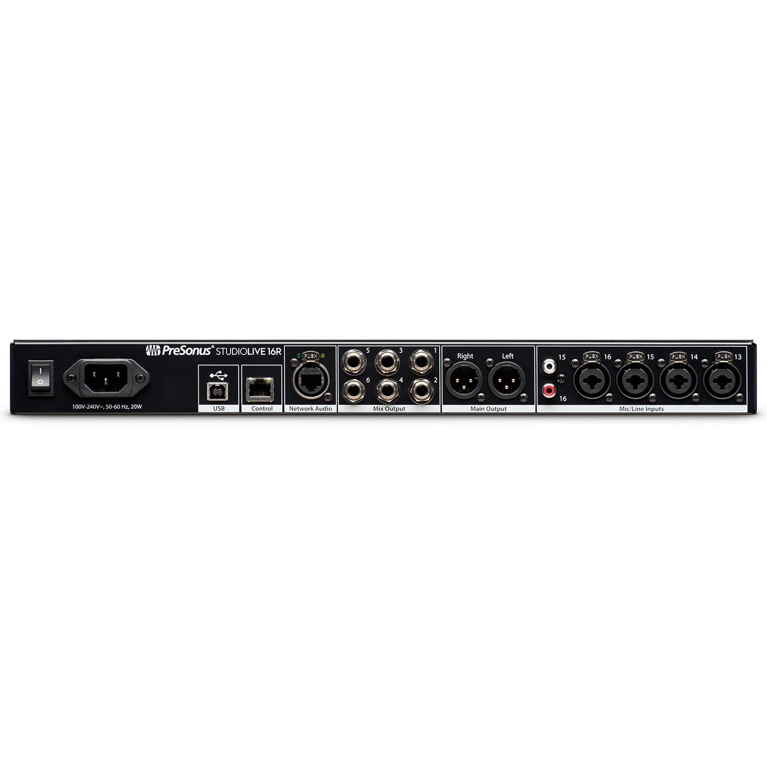 Presonus StudioLive 16R - 16-Input Rack Mount Digital Mixer