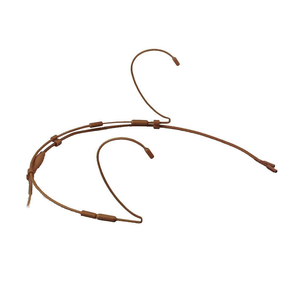 Point Source Audio GO2-9WD-SK-BR - SERIES9 Waterproof Dual-Element Omni Headset Mic (Brown / Lemo)