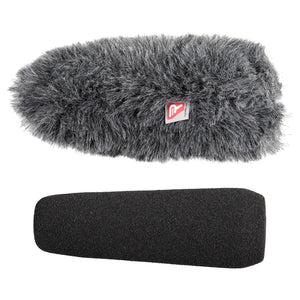 Rycote 74740 12Cm Sgm Foam Windscreen And Windjammer - Large Hole (24-25 Mm Microphones)