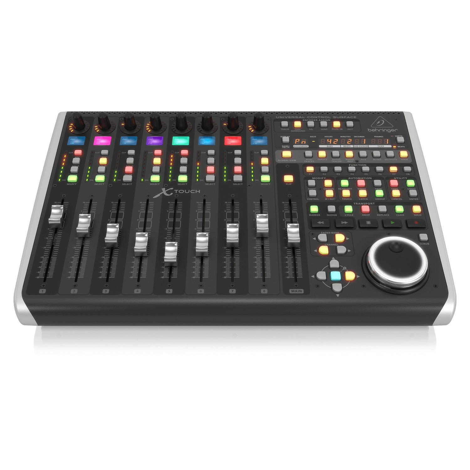 Behringer X-TOUCH Desktop Control Surface with Motorized Faders - B-Stock