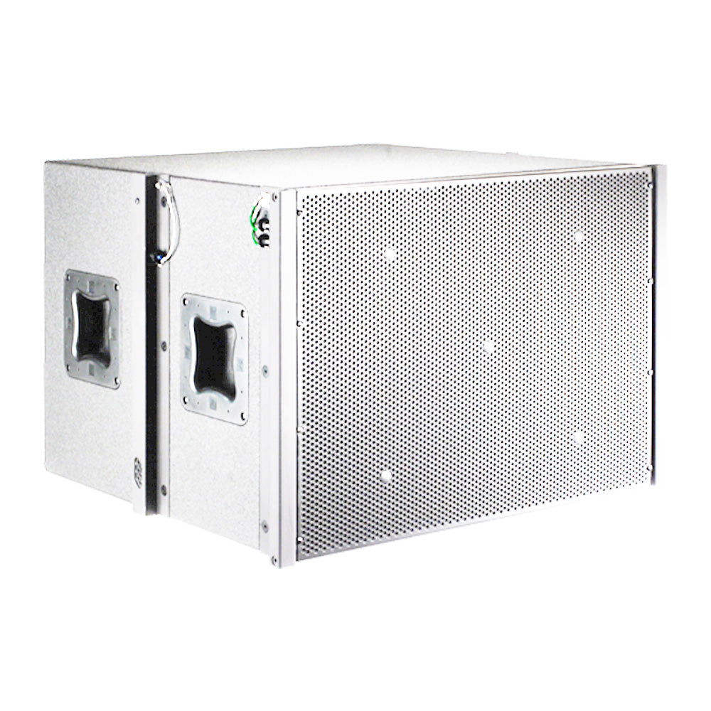 Electro-Voice XCS312-FGW - Triple 12-Inch Cardioid Line Array Subwoofer (White / Fiberglass)