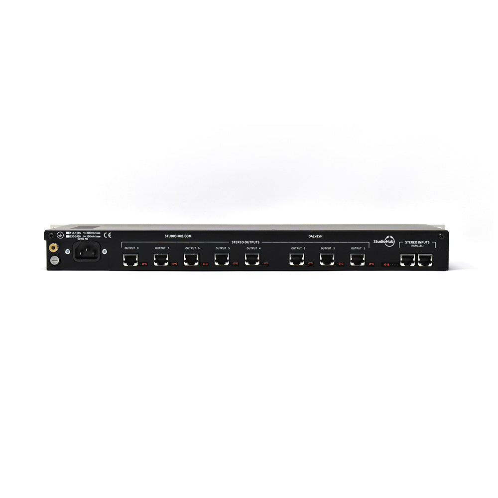 StudioHub DA2X8SH - 2-Input 8-Output StudioHub+ Distribution Amplifier