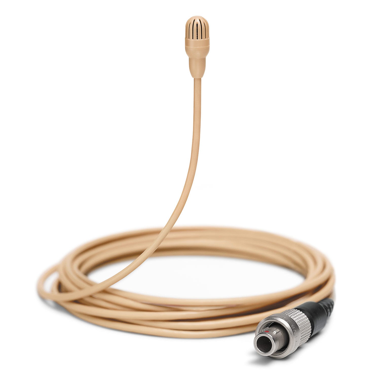 Shure TwinPlex TL47T/O-LEMO Subminiature Lavalier Microphone (Low Sens, Lemo, Tan)