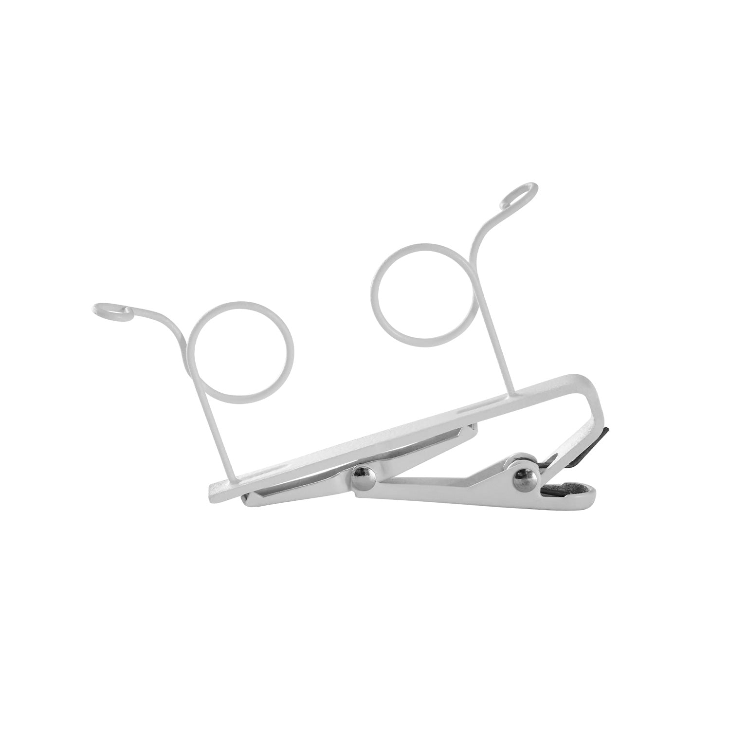 Shure RK187T2 - Dual-Mount Tie Clip for WL18x Lavalier Microphones (White)
