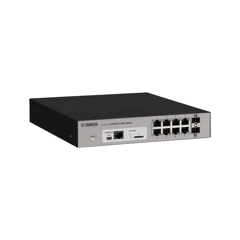 Yamaha SWR2310-10G - L2 Switch for Audio Networks