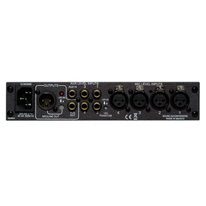 Shure SCM268 4-Channel Rack Mountable Microphone Mixer