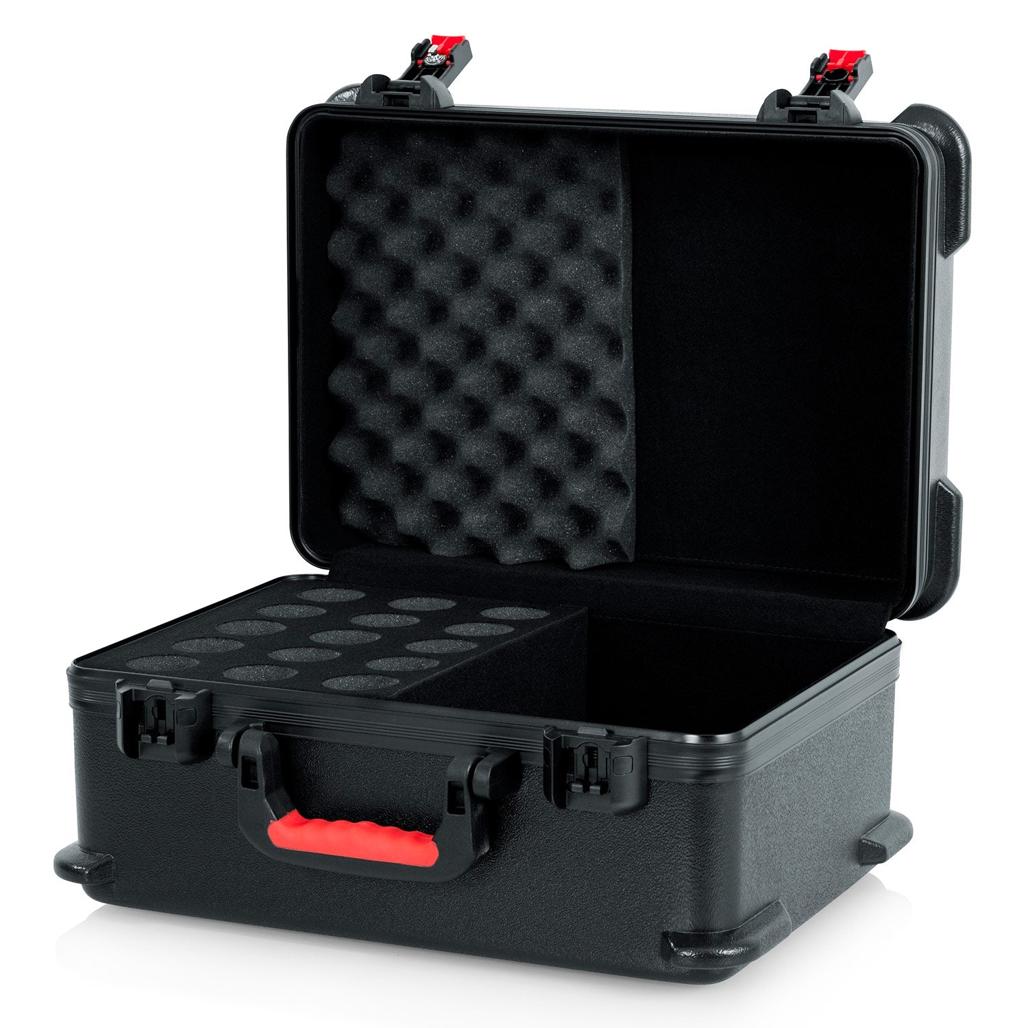 Gator GTSA-MIC15 Case W/ Drops For Fifteen (15) Mics