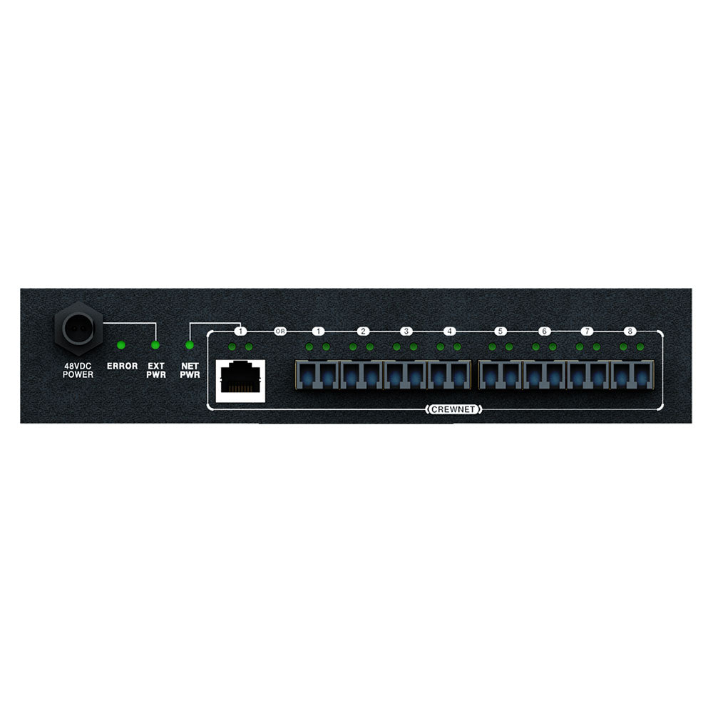 Pliant Technologies CHB-8F 8-Port Fiber Hub for CrewCom Intercom