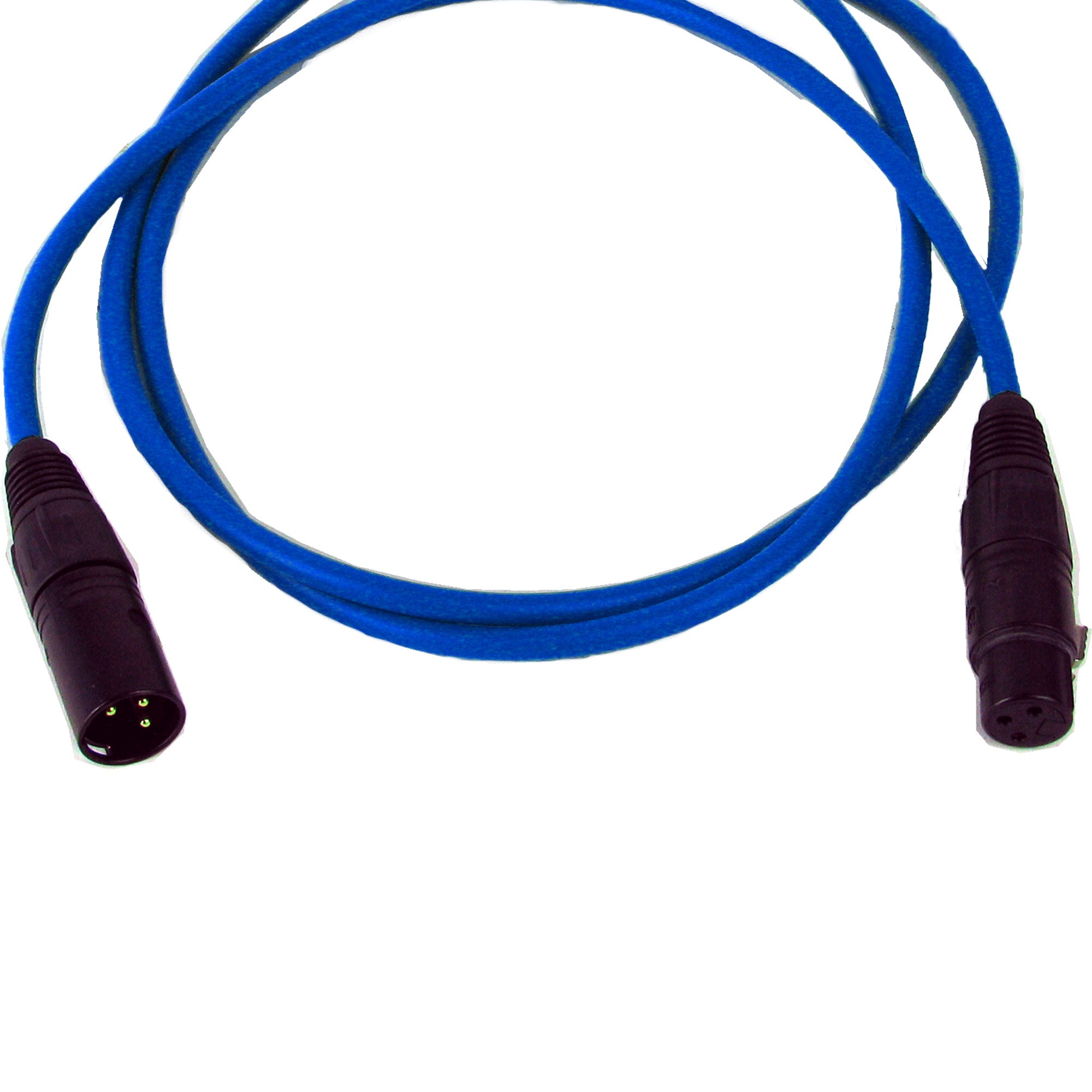 Canare EC005-BLU High Quality Microphone Cable (Blue/5 Foot)