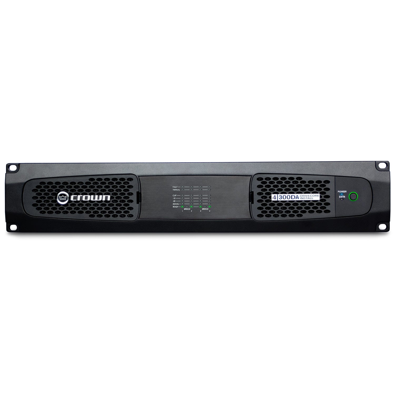 Crown DCi 4|300DA DriveCore Install Power Amplifier with Dante