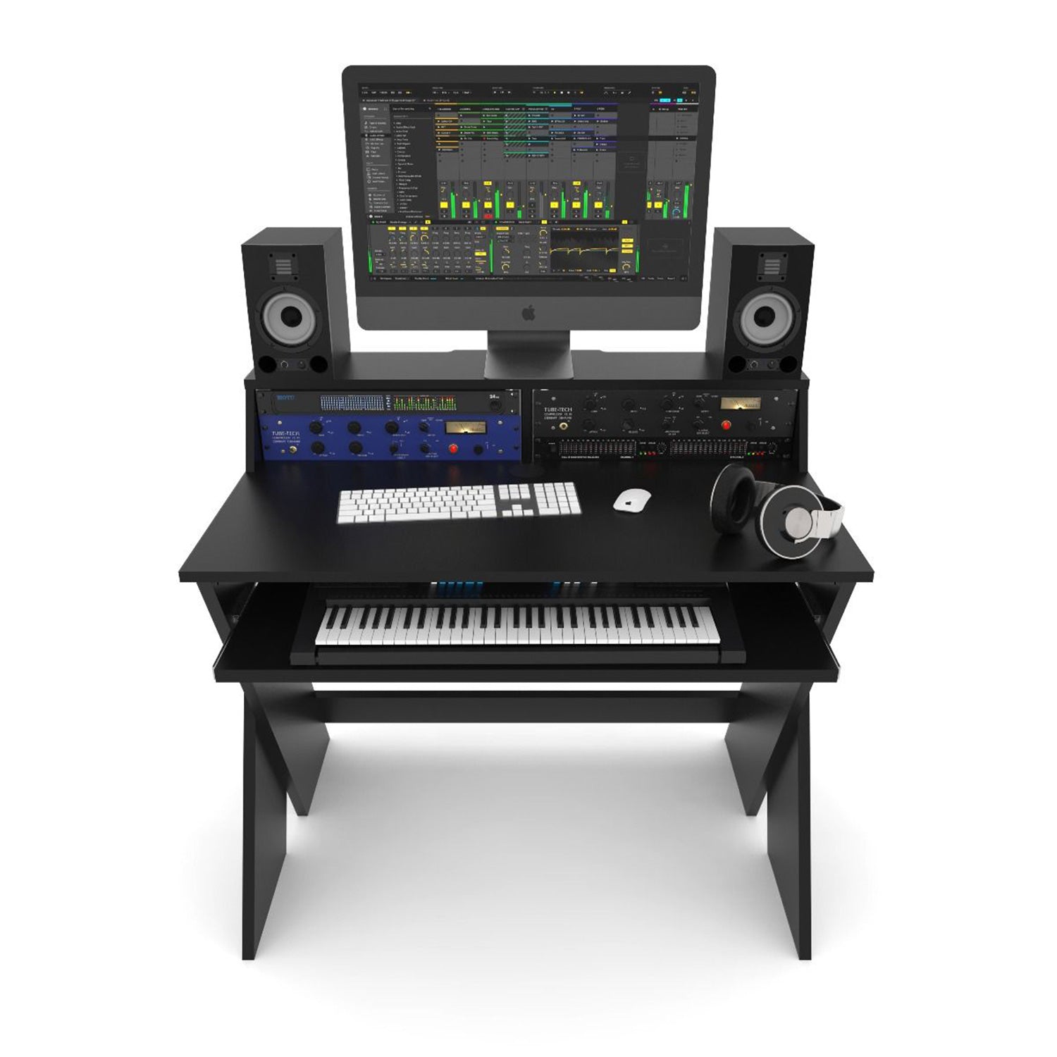 Glorious Sound Desk Compact - Studio or Editing Workstation (Black)