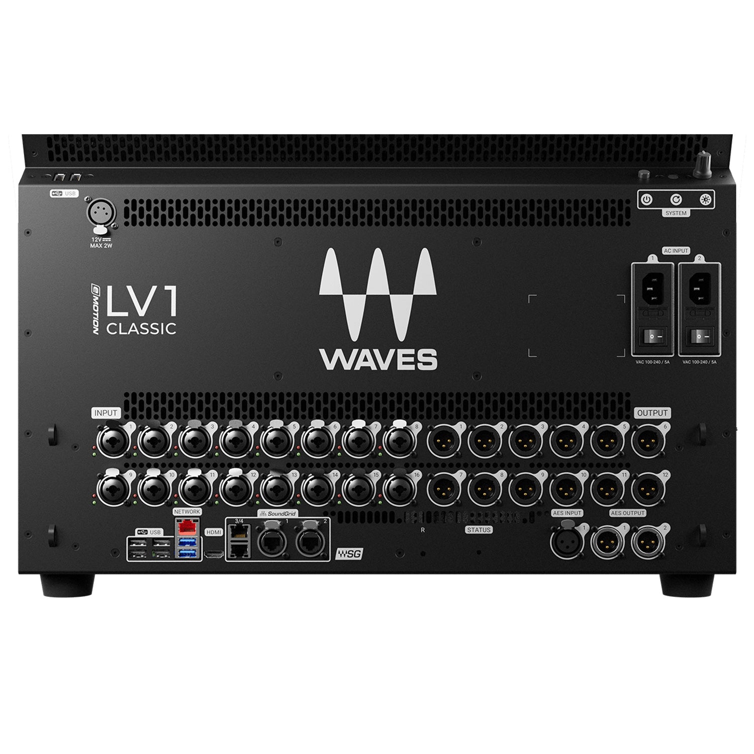Waves eMotion LV1 Classic - 64-Stereo Channel / 44 Bus Digital Mixer