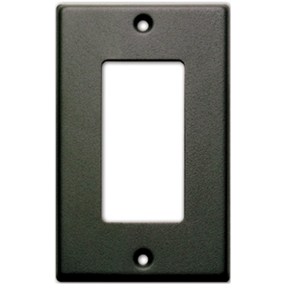 RDL CP-1B Single Gang Decora Cover Plate (Black)