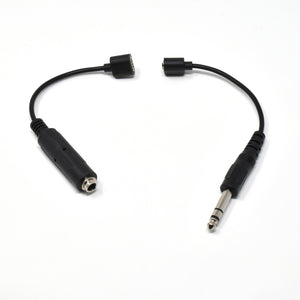 Angry Audio 993301 Headphone Disconnector (1/4 Inch TRS to 1/4 Inch TRS)