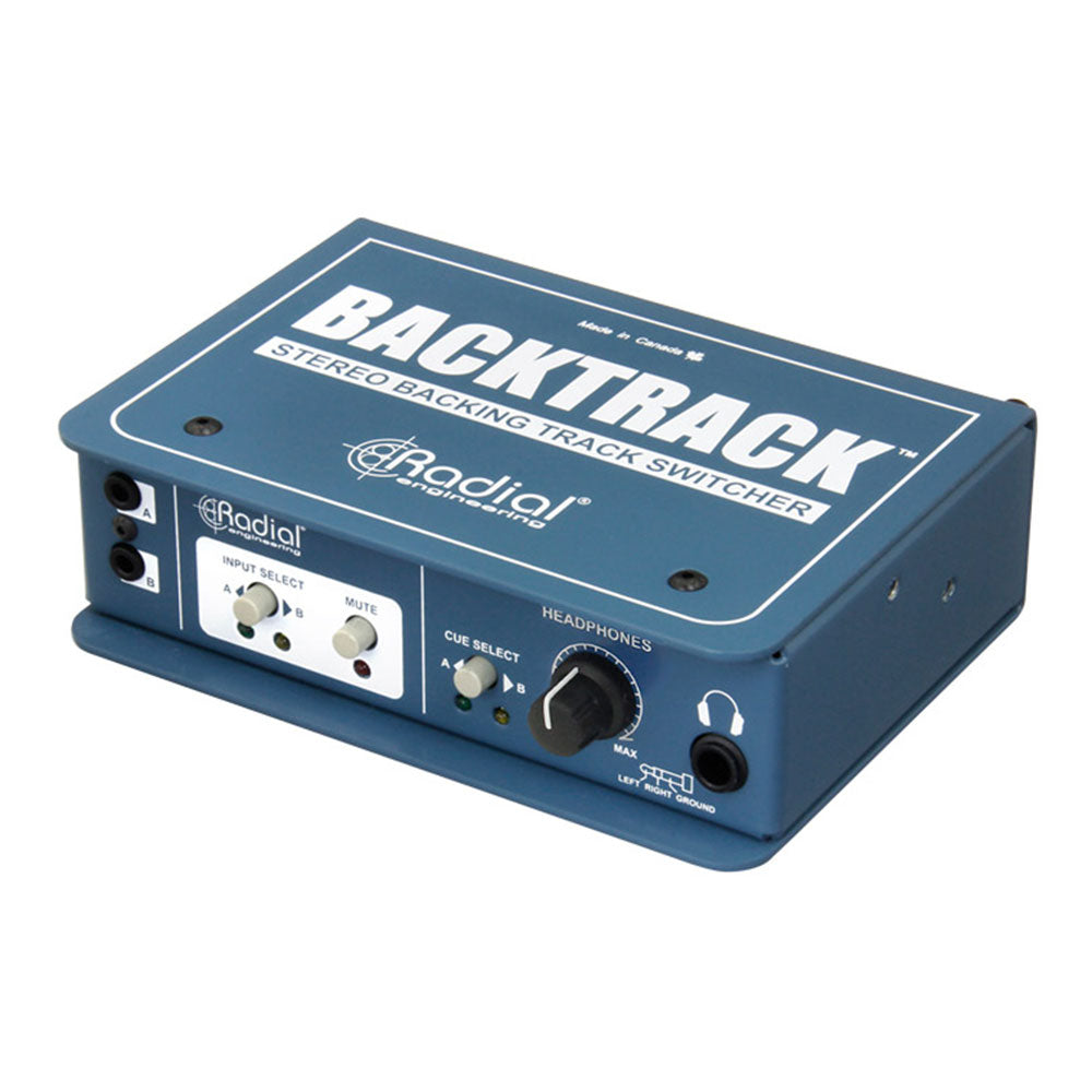 Radial Engineering Backtrack - Stereo Backing Track Source Switcher