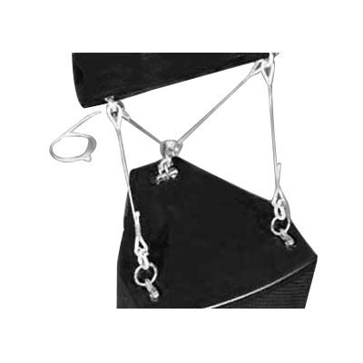 Adaptive Technologies TCK-010-S - Adjustable Tilt Rigging Cable Kit (10-Inch / Silver)