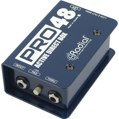 Radial Engineering PRO48 48V Phantom Powered Active Direct Box