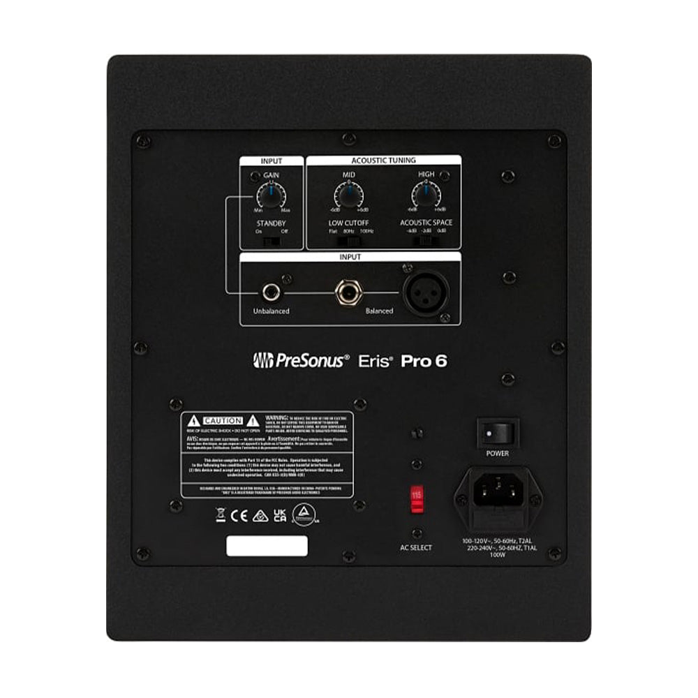 PreSonus Eris Pro 6 - Coaxial Two-Way Active Reference Monitor (Single)